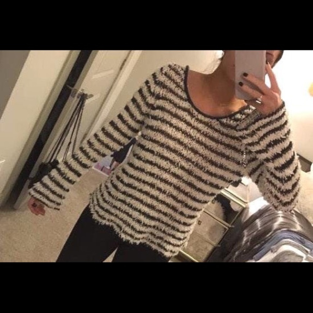 Free People Fuzzy Sweater